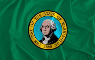 The seal of the state of Washington 1889 image