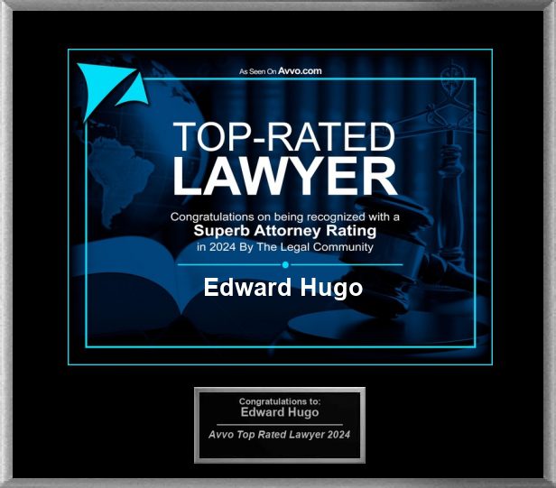 Edward Hugo, Top-Rated Lawyer 2024.