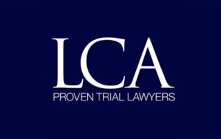 LCA Proven Trial Lawyers logo.