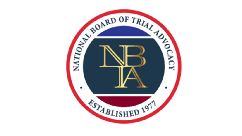 National Board of Trial Advocacy logo.